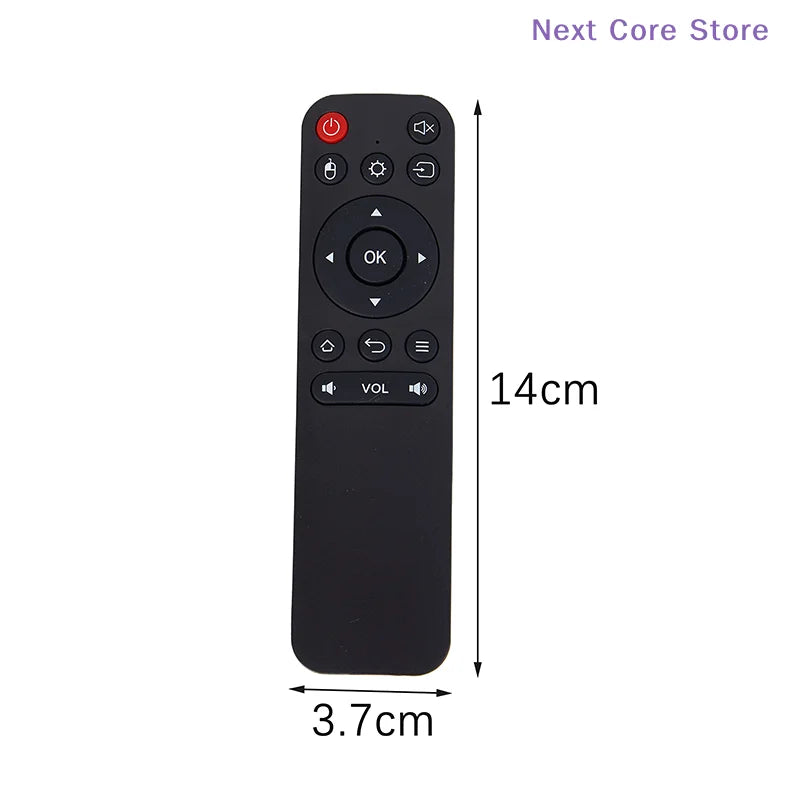 NC 1Pcs Plastic TV Box Wireless Remote Control USB Receiver 