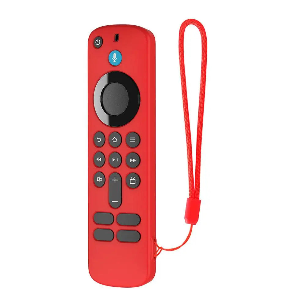 Remote Control Silicone Cover Case for Fire TV Stick HD/4K 2025 Newest Model Anti-drop Dustproof Shockproof Skin Sleeve Antifall