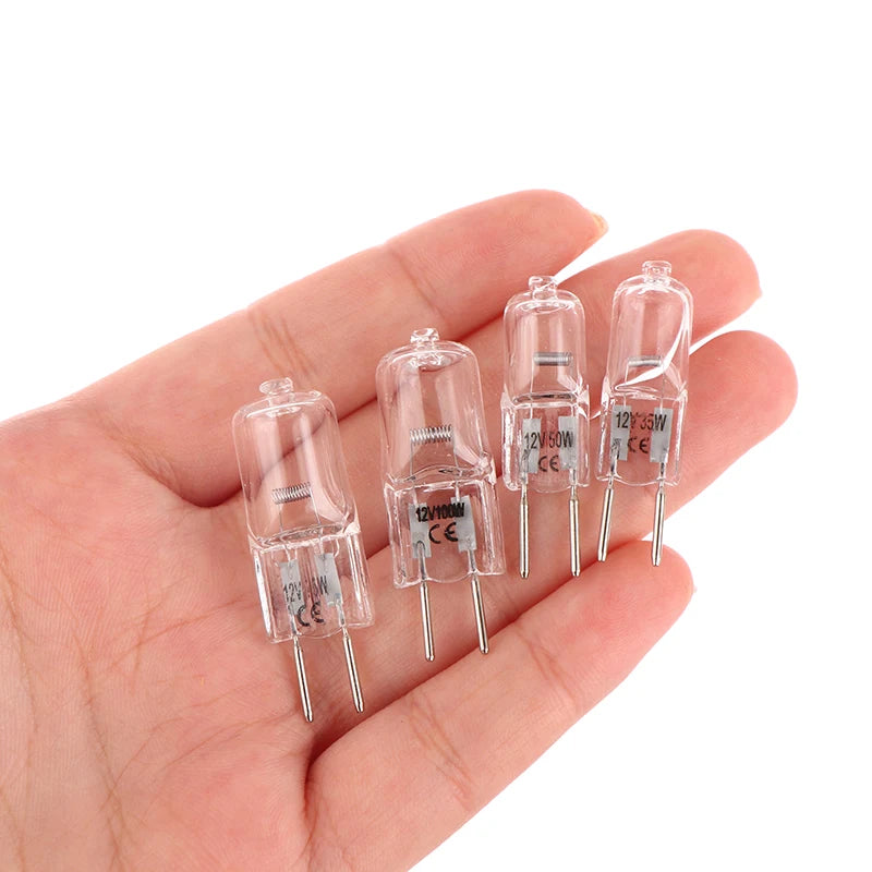 12V GY6.35 Halogen Lamp Beads 35W 50W 75W 100W Microscope Ac