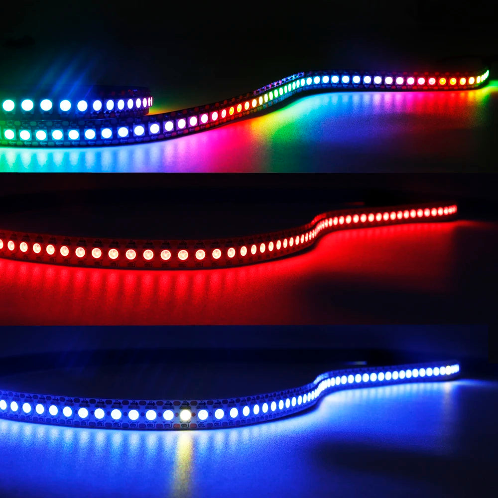 1-3M WS2812B WS2815 LED Strip 144 Pixels/LEDs/m Addressable 