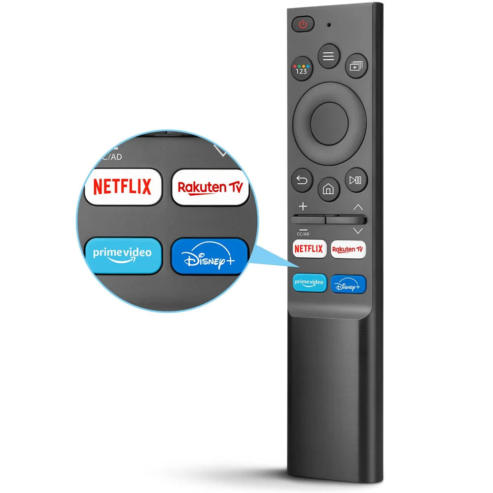 Replacement for Samsung Smart TV Remote Control Universal Infrared with 4 Shortcuts Buttons