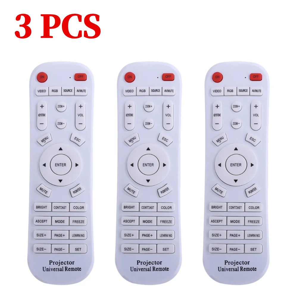 Universal Multifunctional Projector Remote Control Replacement Projector Remote Control for ThundeaL Byintek Vivicine WZATCO