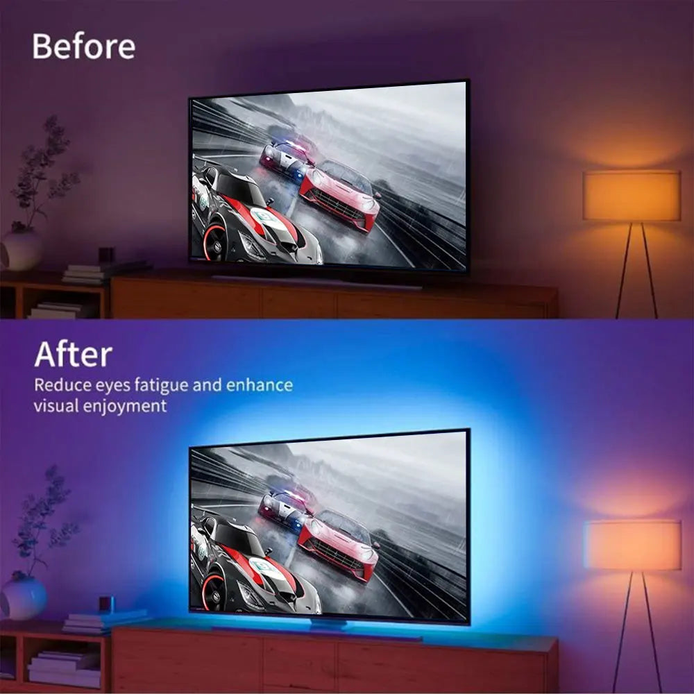 LED Strip Lights RGB 5V TV Led Backlight Strip 30Leds/M Led 