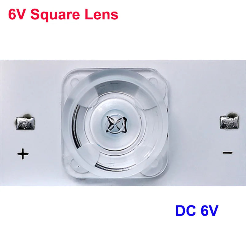 10/30/50/100PCS 3V 6V LED Light Emitting Diode SMD LB Light Bead with Optical Lens Fliter for 32-65 LED TV Repair 2M Cable Wire