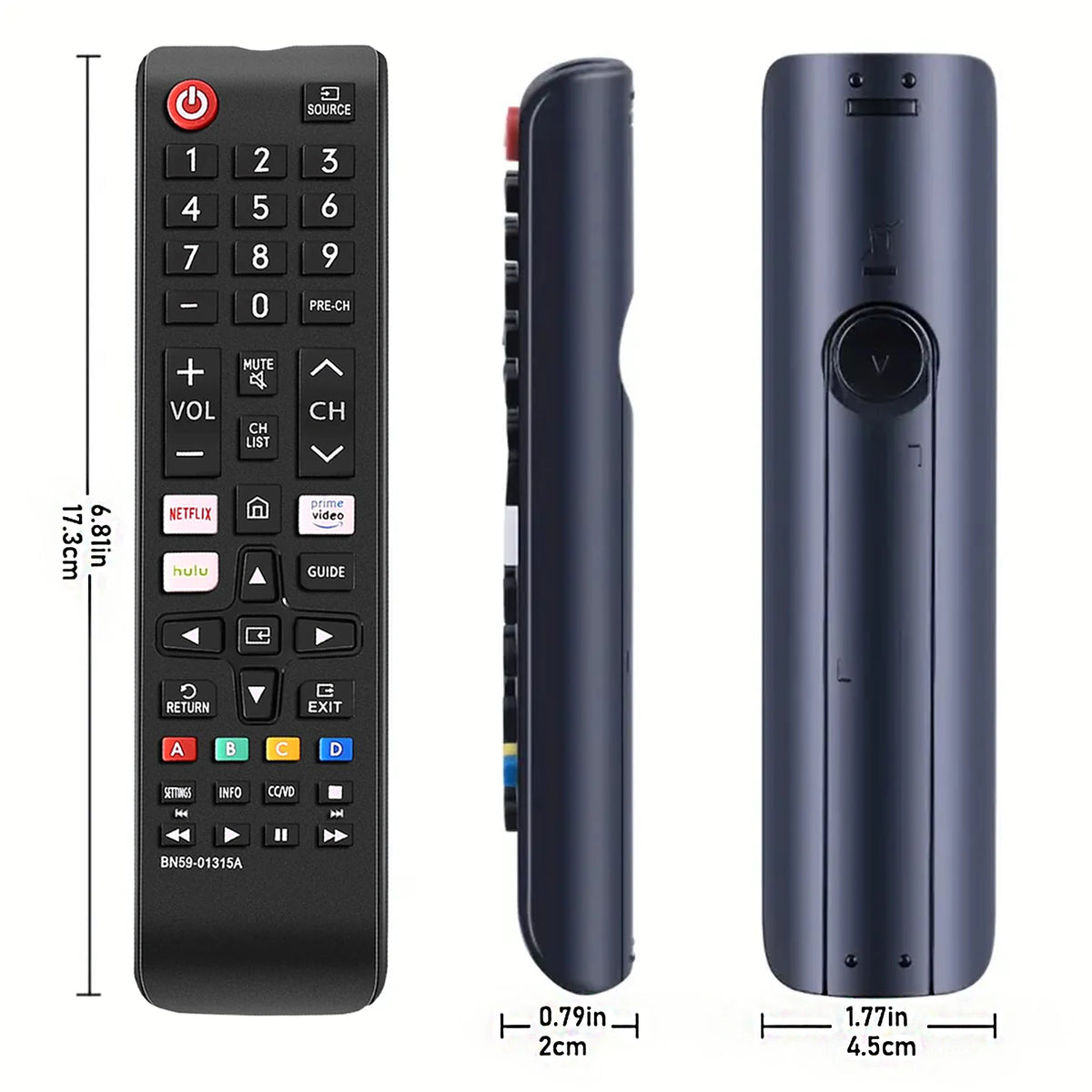 BN59-01315A Universal Remote Control Compatible All Samsung 