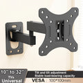 Full Motion TV Monitor Wall Mount Bracket Articulating Arms 