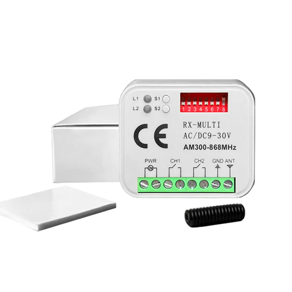 Remote Switch Receiver 433MHz 868MHz 390 MHz RX Multi-Freque