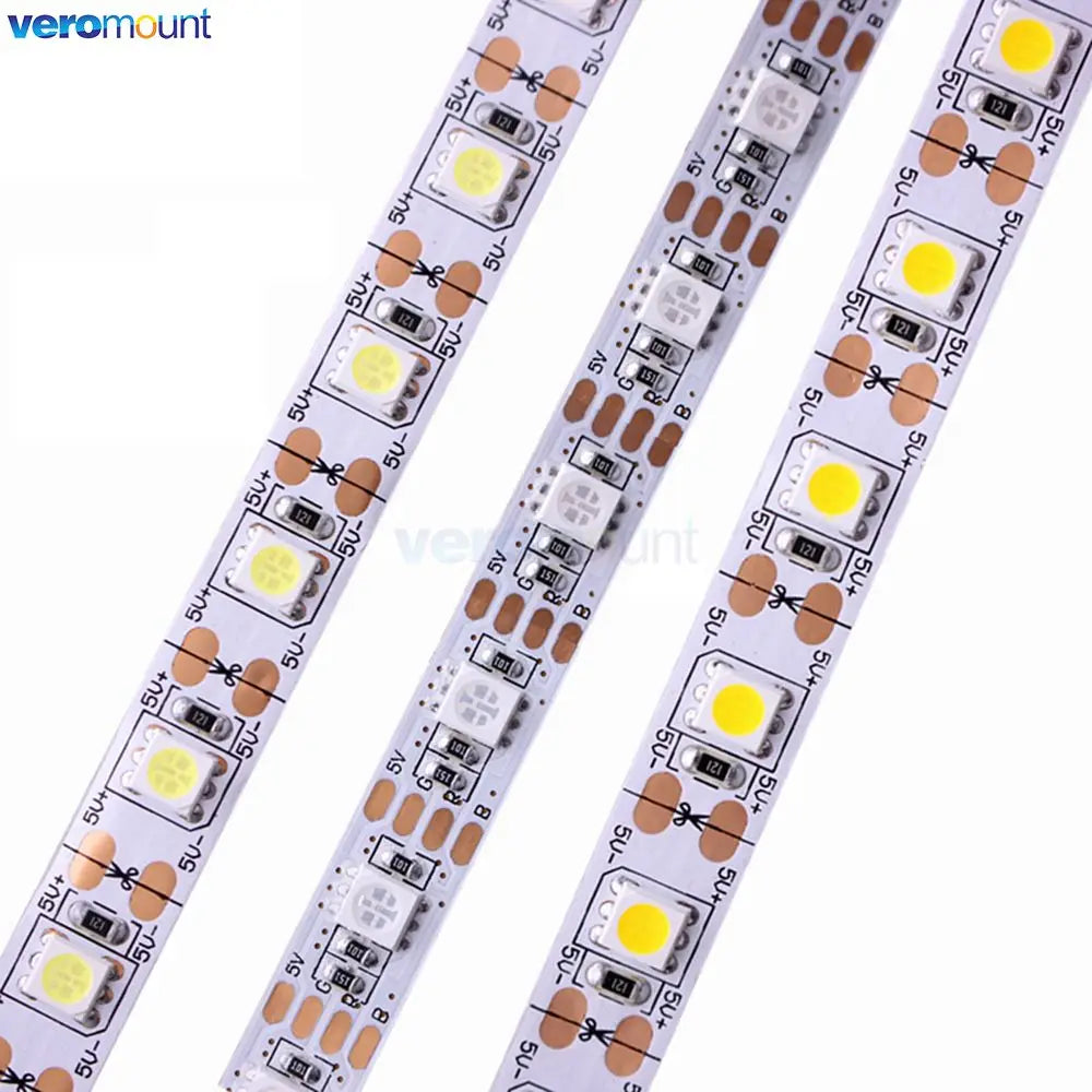 5m DC5V 12V 24V SMD 5050 LED Strip Light TV Backlight IP20 I