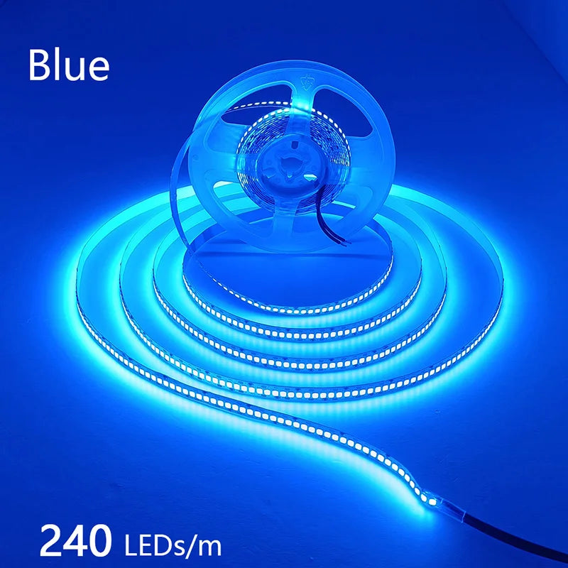2835 5M 300 600 1200LEDs LED Strip DC12V 24V 120LEDs/m Home Waterproof IP65 Lamp Strip Flexible And Cuttable Soft Lamp Bar