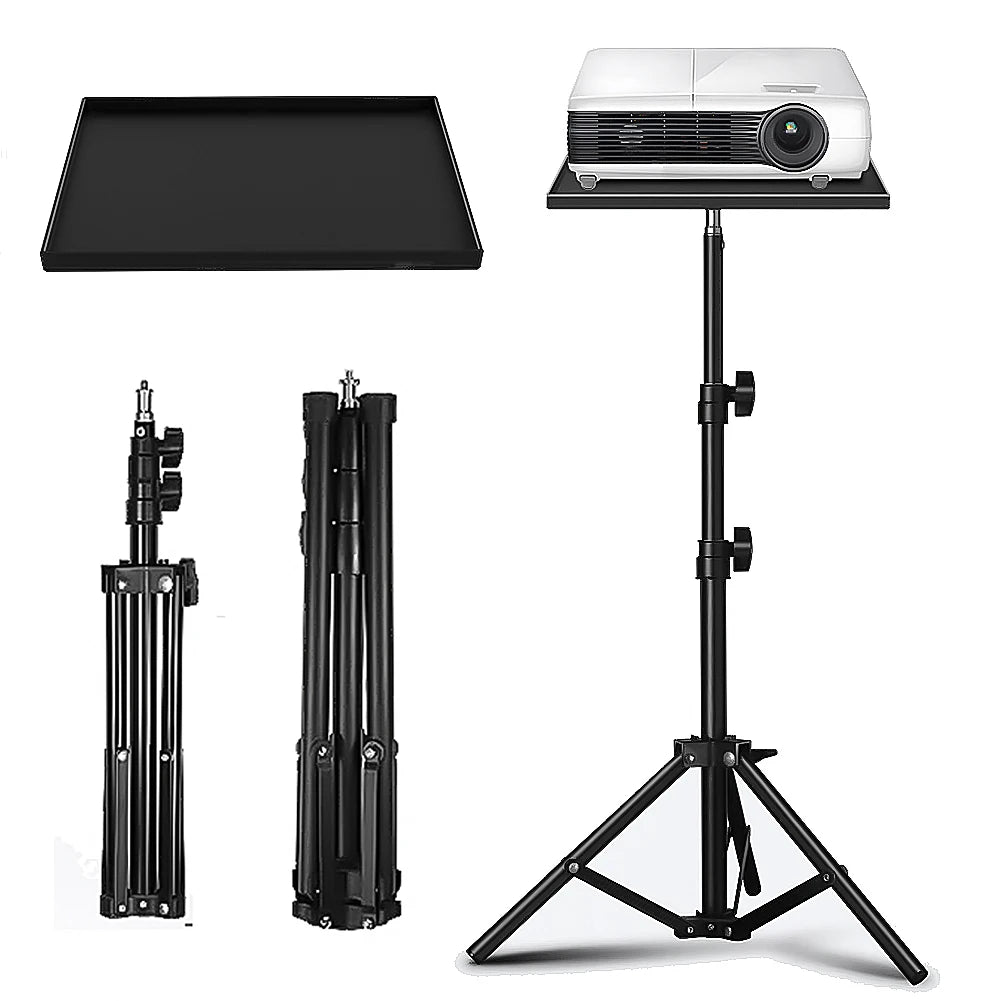 Projectors Tray 1/4inch Thread Tripod Tray Height Adjustable