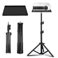 Projectors Tray 1/4inch Thread Tripod Tray Height Adjustable