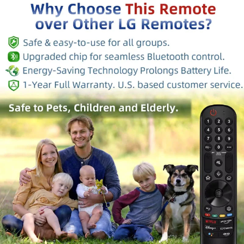 Replacement Magic Remote Control MR22GA/GN for Smart TV with