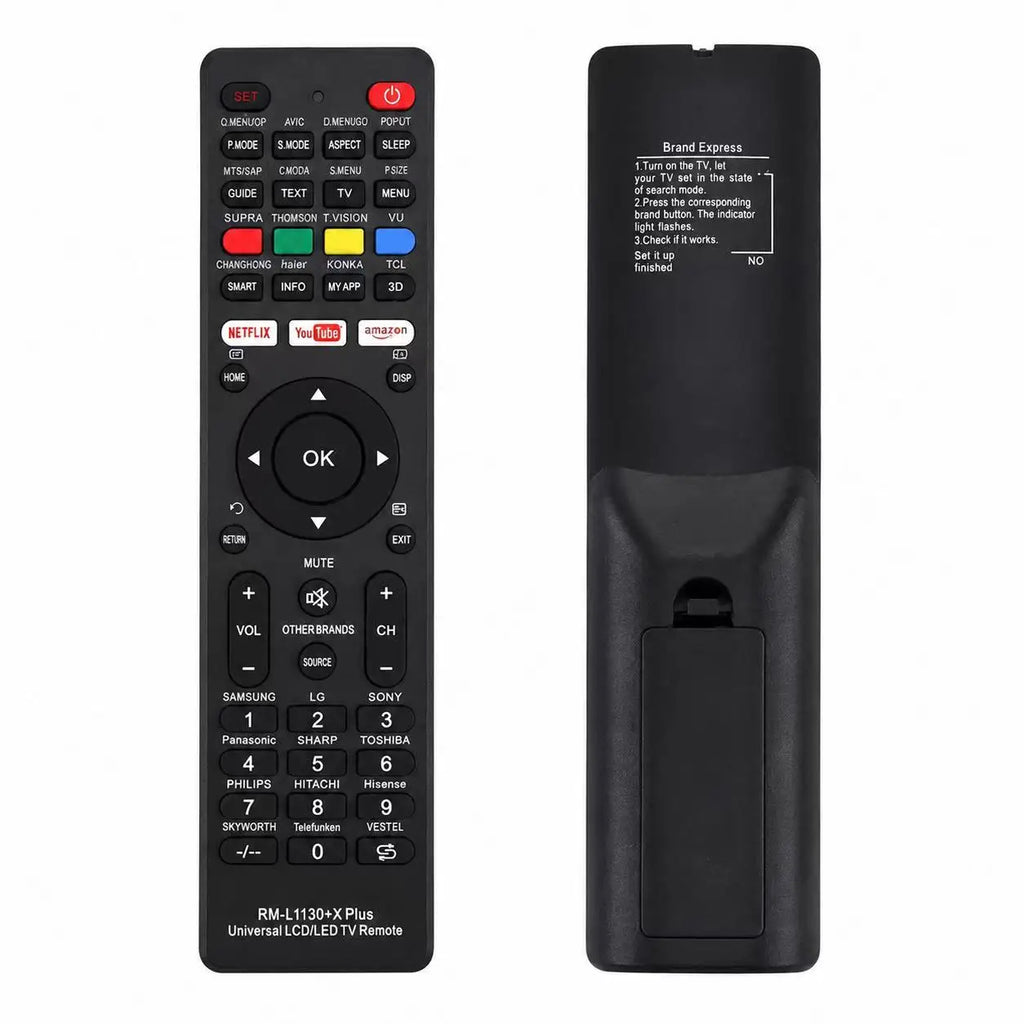 Universal Replacement Remote Control RM-L1130+X Plus for All
