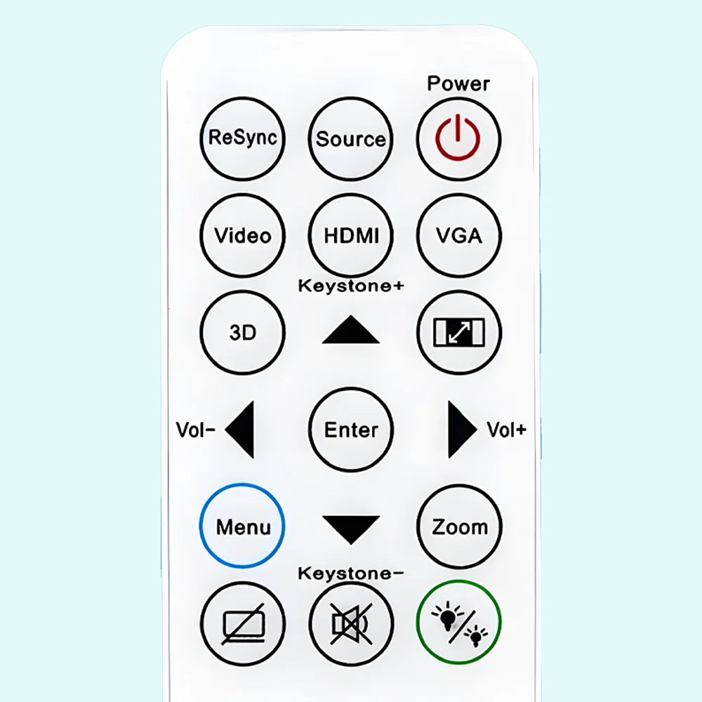 Replacement Remote Control Compatible with OPTOMA Projector 