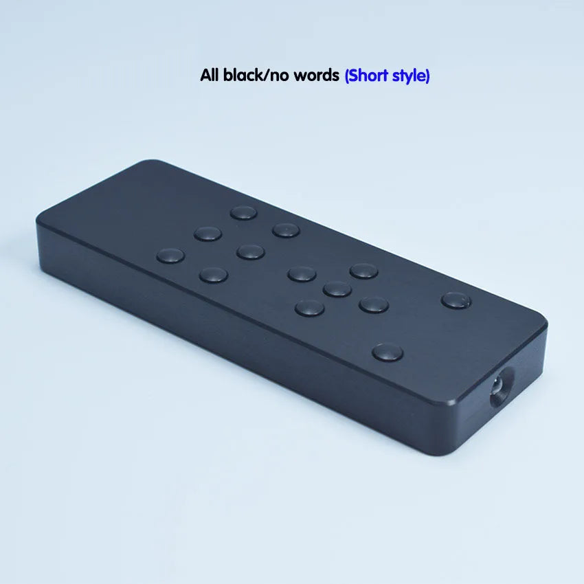 13KEY Universal Aluminum Remote Control IR Learning Remote Control For Audio TV CD VCD DVD Decoder Amplifier Pre-amp Set-top Box