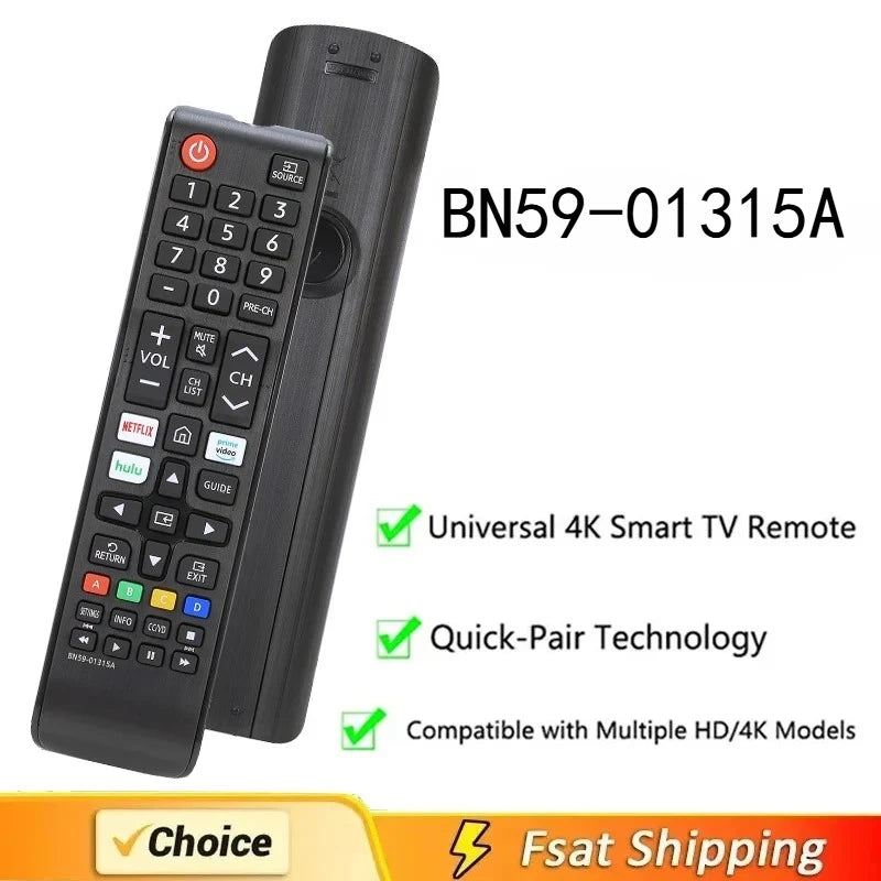NEW BN59-01315A Replacement Remote Control Fit for Samsung S