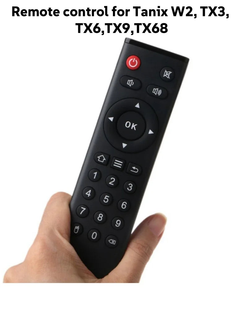 Universal Remote Control Replacement For Original Tanix W2 TX3 TX5 TX6 TX6S TX9 TX68 TV BOX Controller Accessories