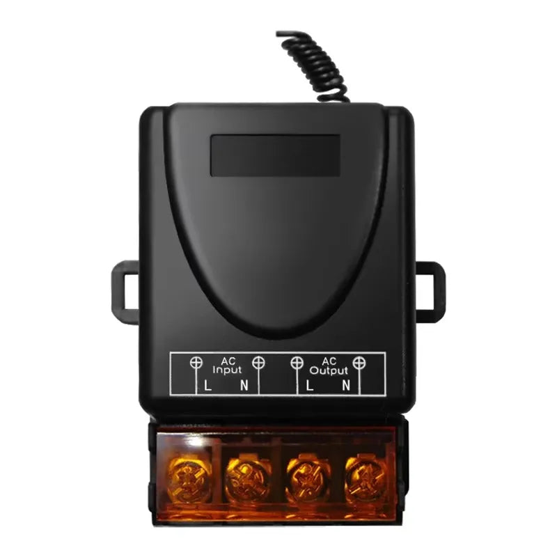 RF 433Mhz Wireless Remote Control Switch AC 72V-220V Relay M