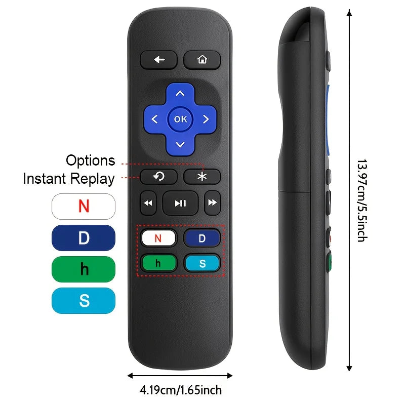 Replacement Remote Control for Roku Streaming Players Roku B