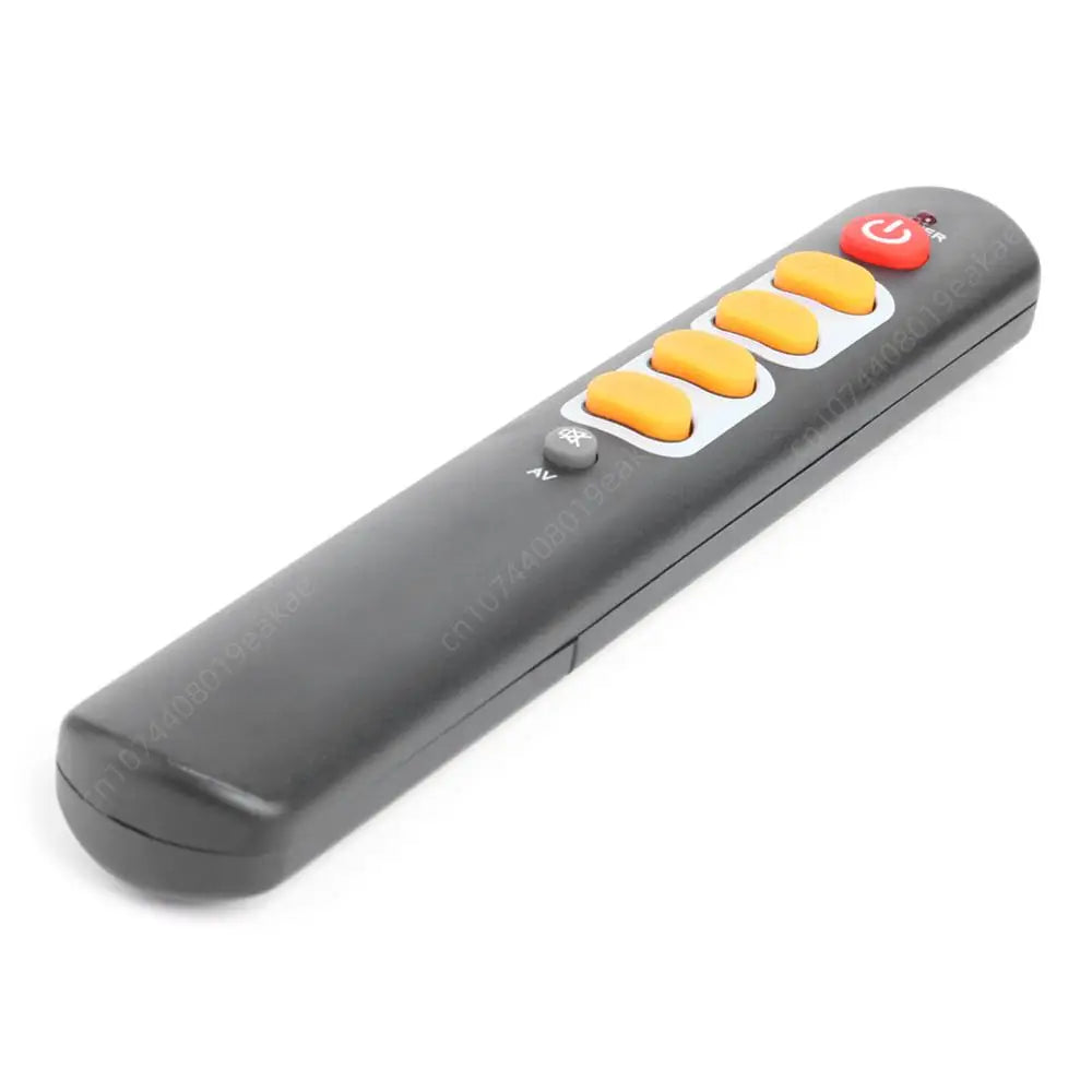 1/2PCS Universal 6 Key Learning Remote Control Big Yellow Bu