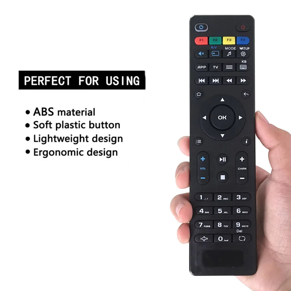 FULL-2X Replacement TV Box Remote Control For Mag254 Control