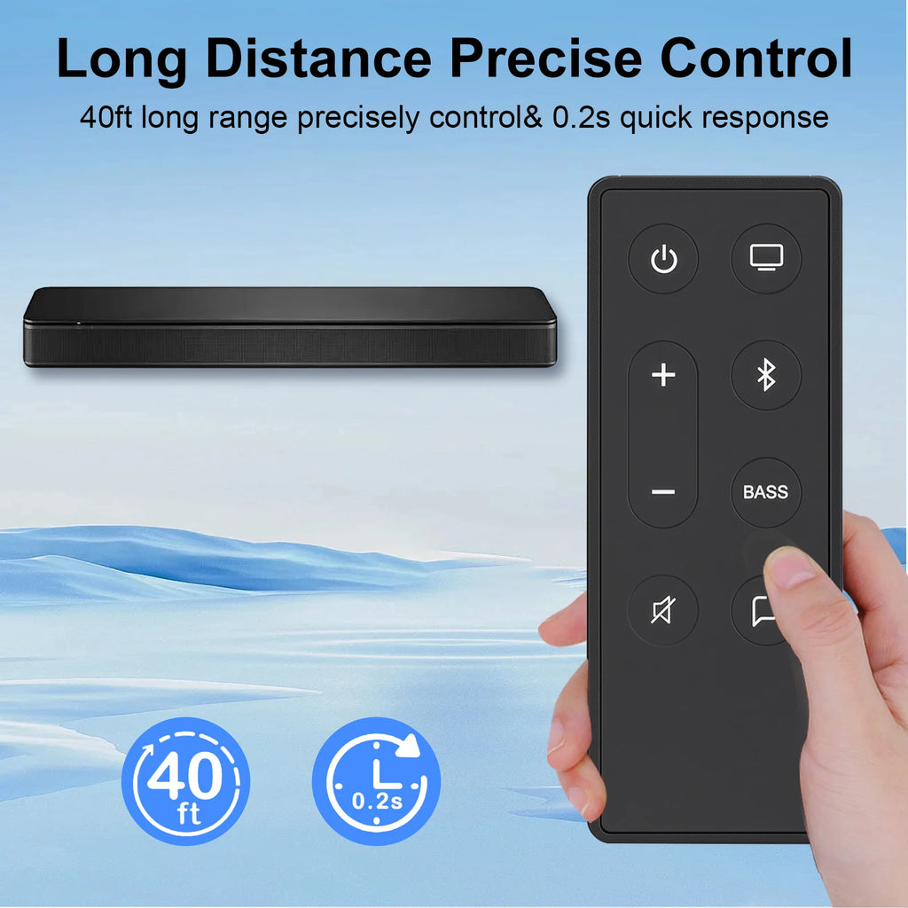 New Replacement Remote Control for Bose TV Speaker/Bose Solo