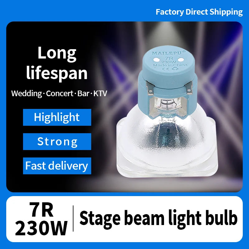 2R 5R 7R 8R 9R 10R Dance Table Lamp Mobile Beam Bulb 132W 20