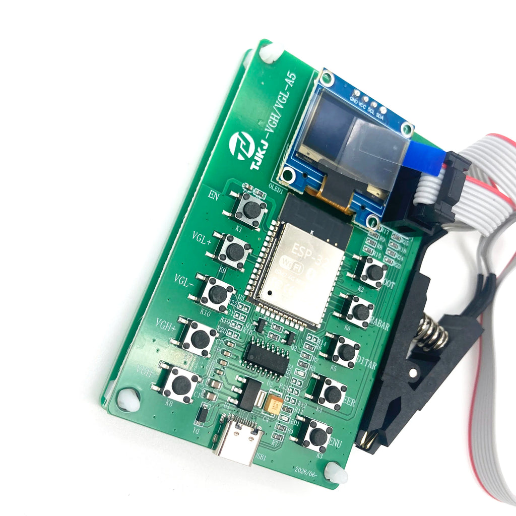 TU KU MU BU NU AU CU DU VGH VGL Voltage Programmer TV TCON B
