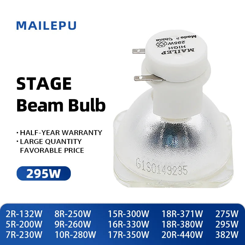 1PCS/Lot 14R Lamp SIRIUS HRI 295W Ballast Moving Head Beam L