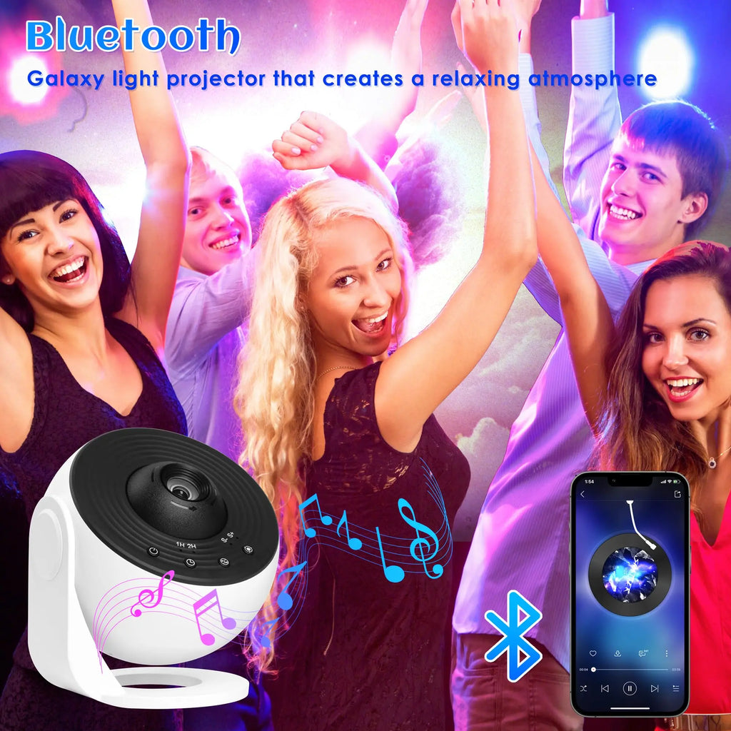 Galaxy Projector for Bedroom Pro Version HD 12 in 1 Film Dis