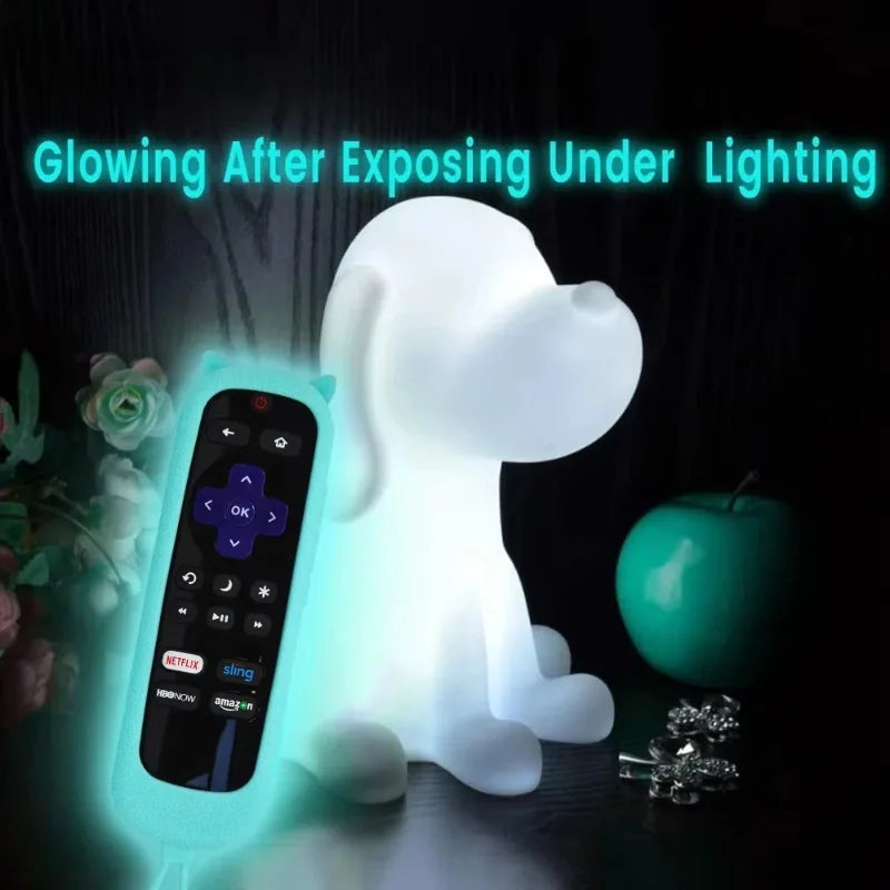 Silicone Remote Case for in Dark Anti-Slip Shockproof Cover 