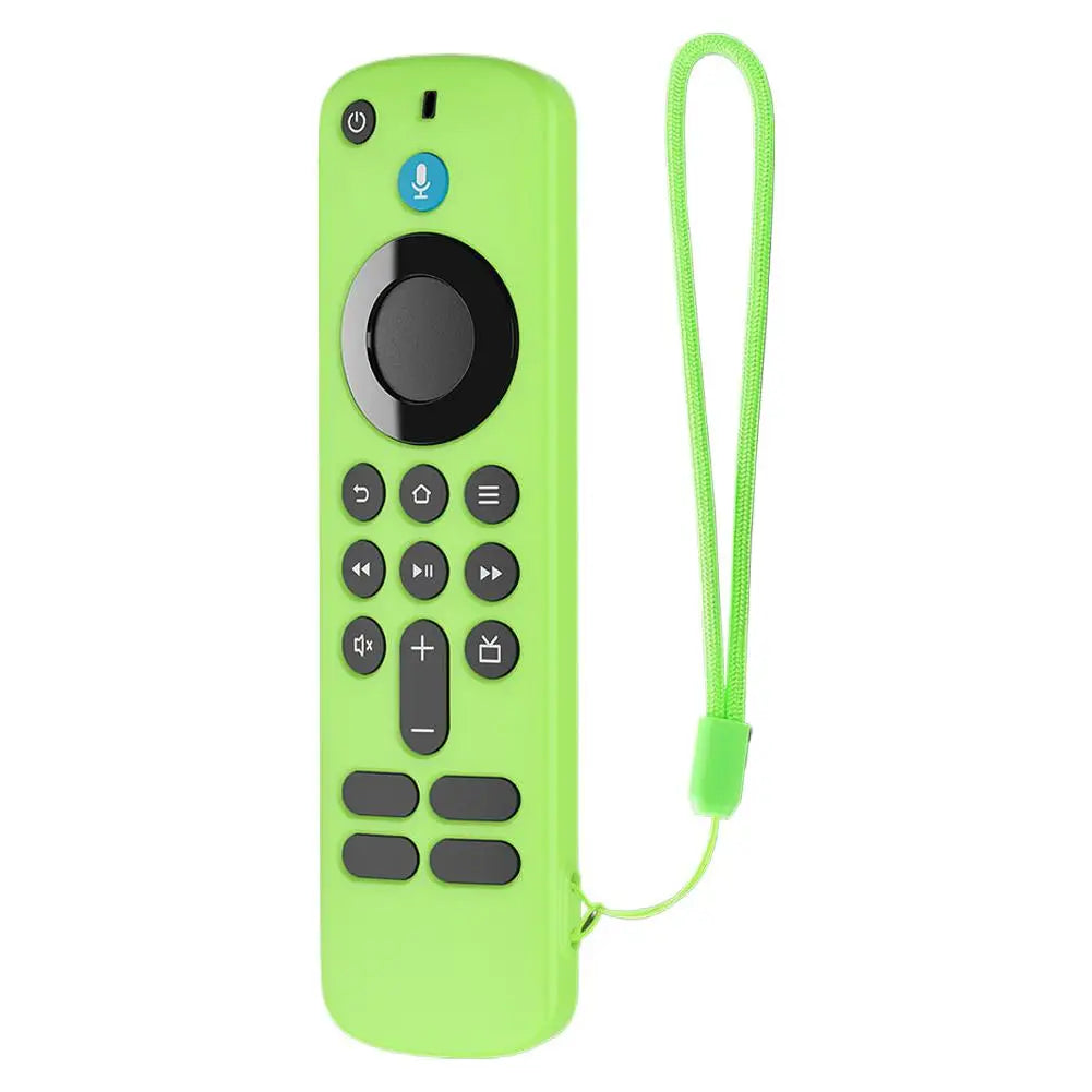 Remote Control Silicone Cover Case for Fire TV Stick HD/4K 2025 Newest Model Anti-drop Dustproof Shockproof Skin Sleeve Antifall