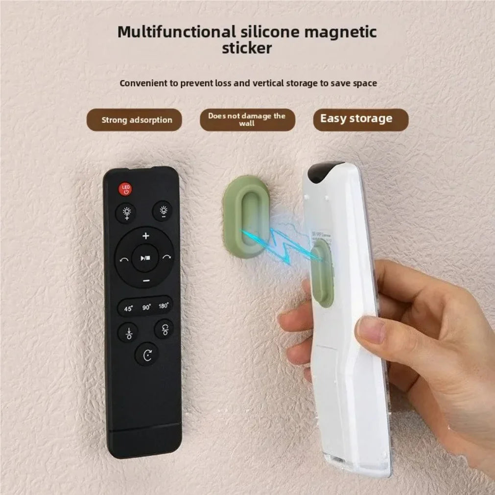 Magnetic Remote Control Holder Strong Self-Adhesive Wall Mou