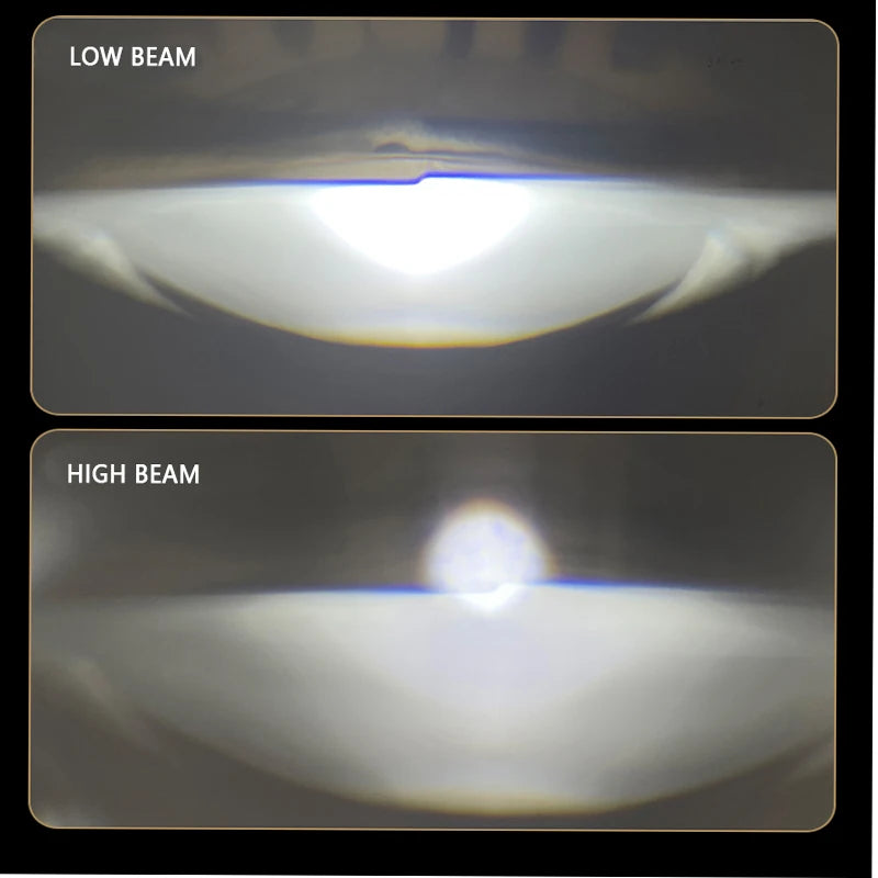 180W Bi LED H4 Headlight Mini Lens Projector 30000LM Auto La