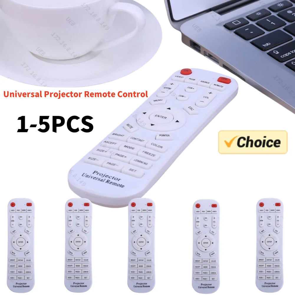 1-5PCS Universal Projector Remote Control for 3M Acer Benq T