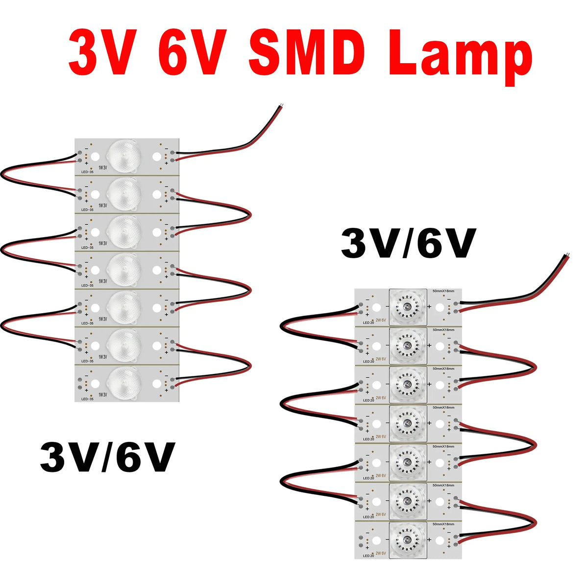 LED Beads 3v 6v 20-120 inch LED TV Repair LCD TV Led Bead 3V