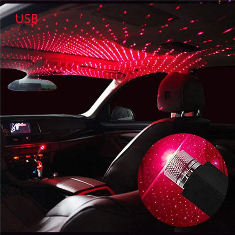 Portable Mini Decorative Lamp LED USB Adjustable Wedding Car