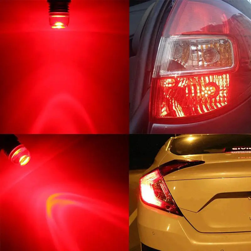 2Pcs Strobe Flashing Light Turn Signals Blink Brake Bulb 115