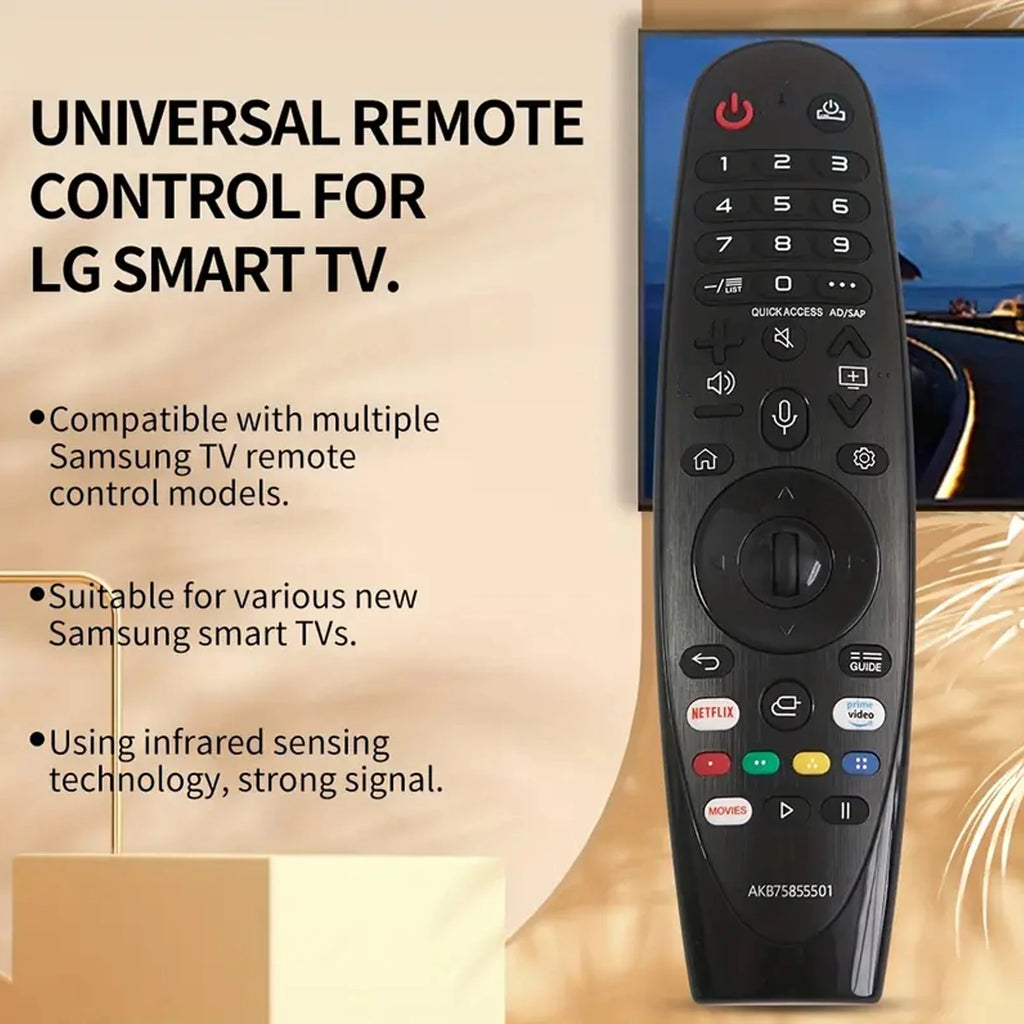 Universal Magic Remote for Smart TV(no/with Voice&Pointer) R