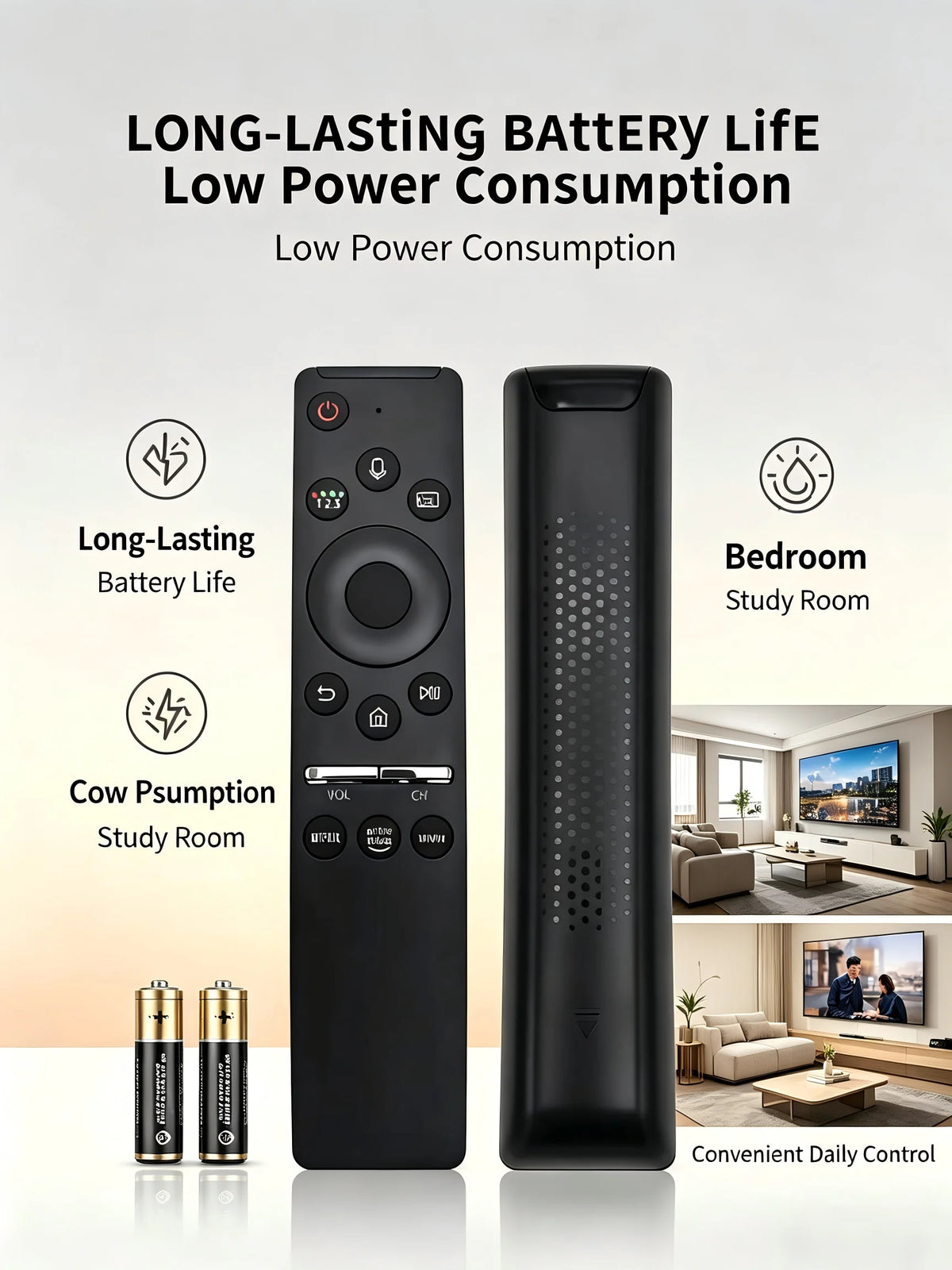 BN59 Replacement Voice Remote Control Compatible with Samsun