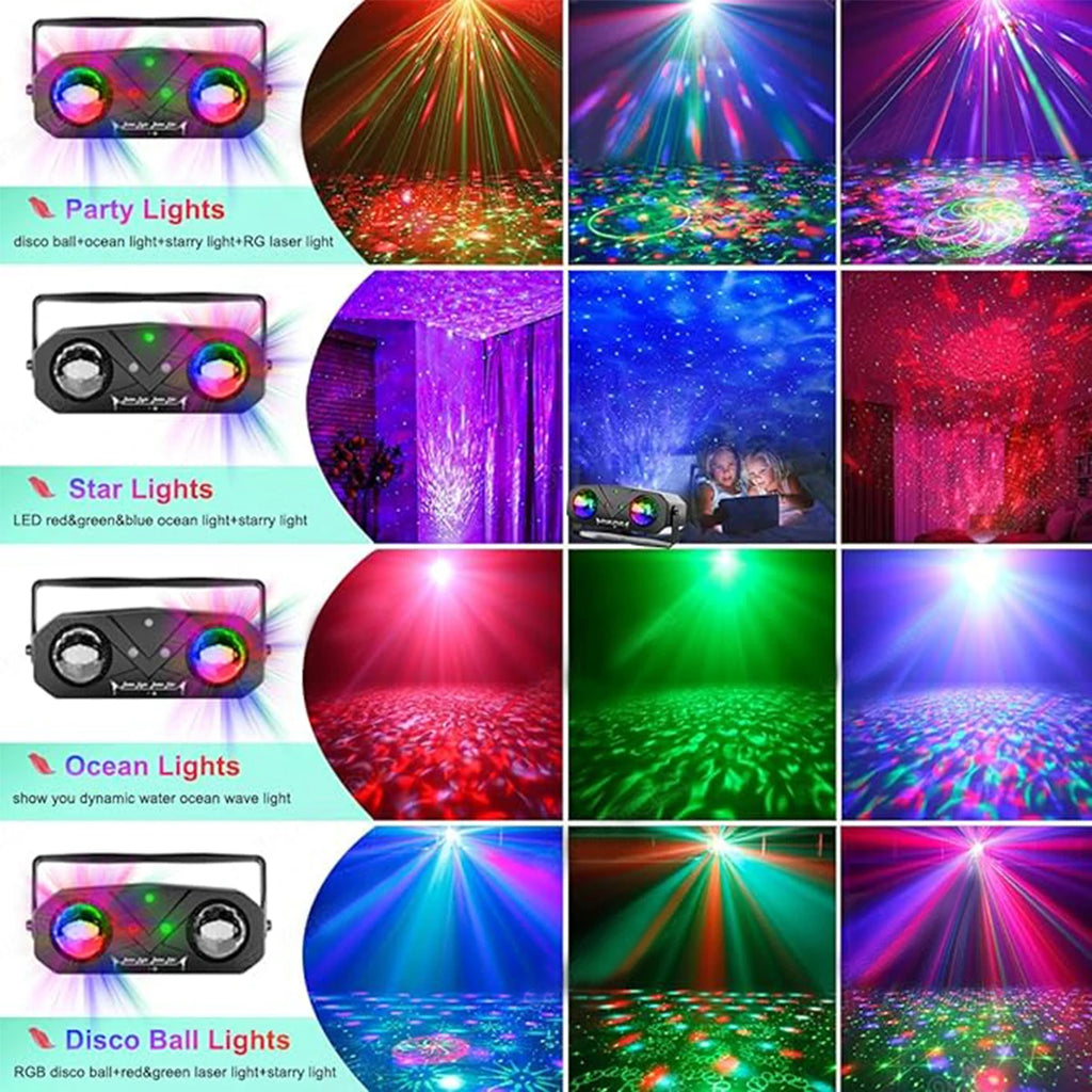 Party Disco Ball Dj Disco Light Strobe Dance Sound Activated