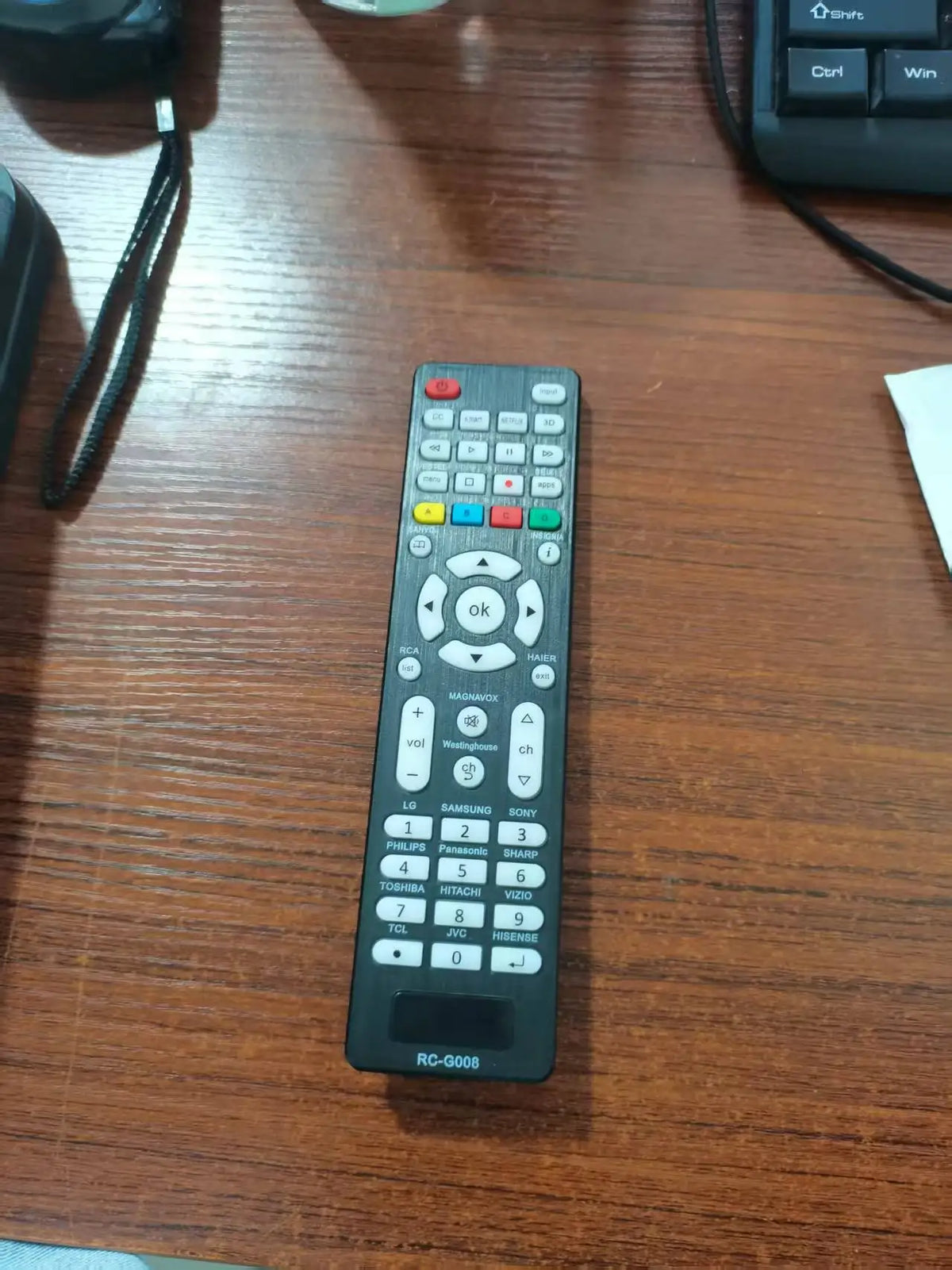 Universal RC-G008 Replacement Remote Control for All TV Models And Brands with Night Light