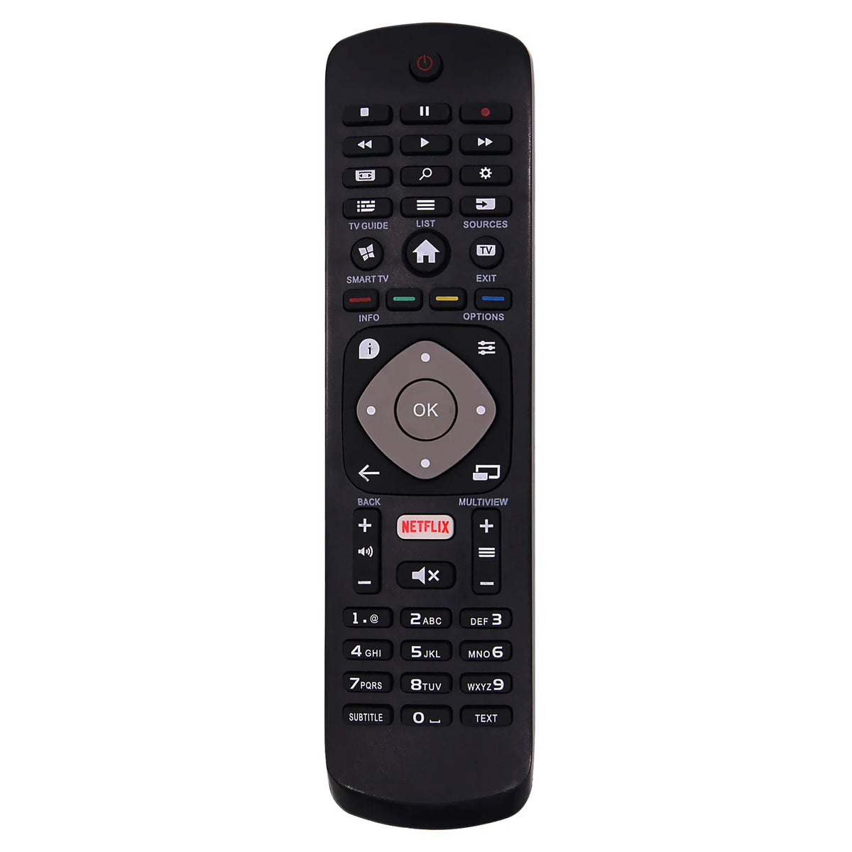 New Replacement Universal Remote Control with Netflix Button