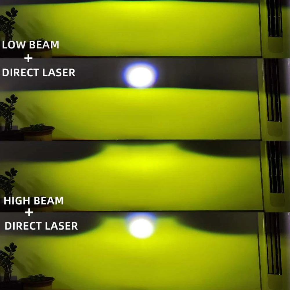 laser lens 3Inch biled Fog Light Hb3 9005 H8 H1 H11 car bi l