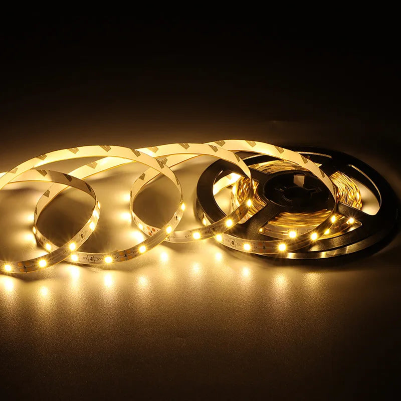 DC 5V USB LED Strips Light 2835 White Warm White Led Strip Lights for TV Backlight Home Decor 1-5m Flexible Ribbon Tape