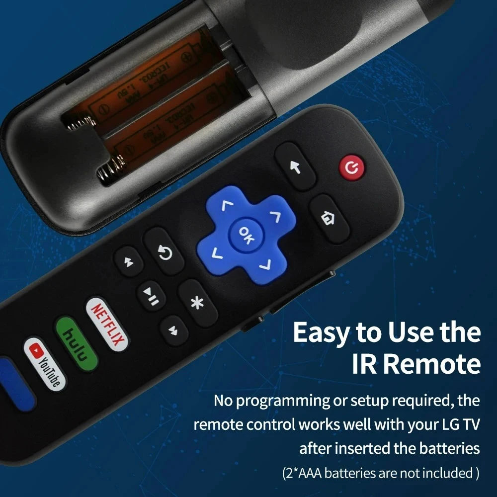 Universal Infrared TV Remote Controller With 8 Hot Keys Ligh