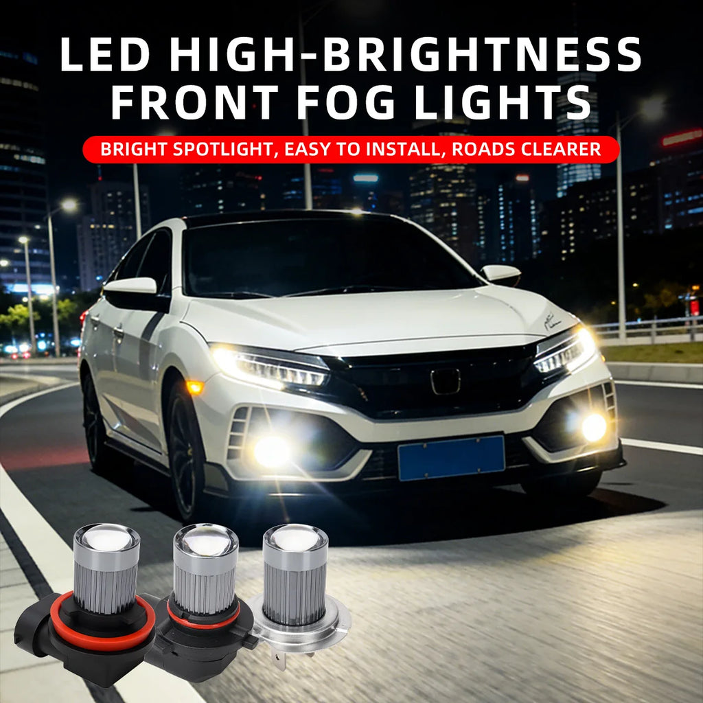 2pcs New Laser Projector Mini Lens Car H7 LED 9005 9006 Supe