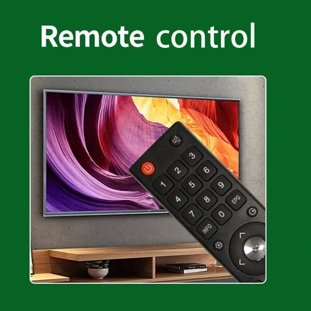 GCBLTV02ADBBT Remote Control Replaced Fit for CHIQ TV Remote