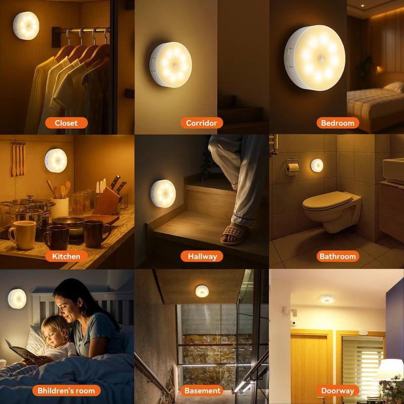 Intelligent Sensing Night Light LED Night Light with Digital