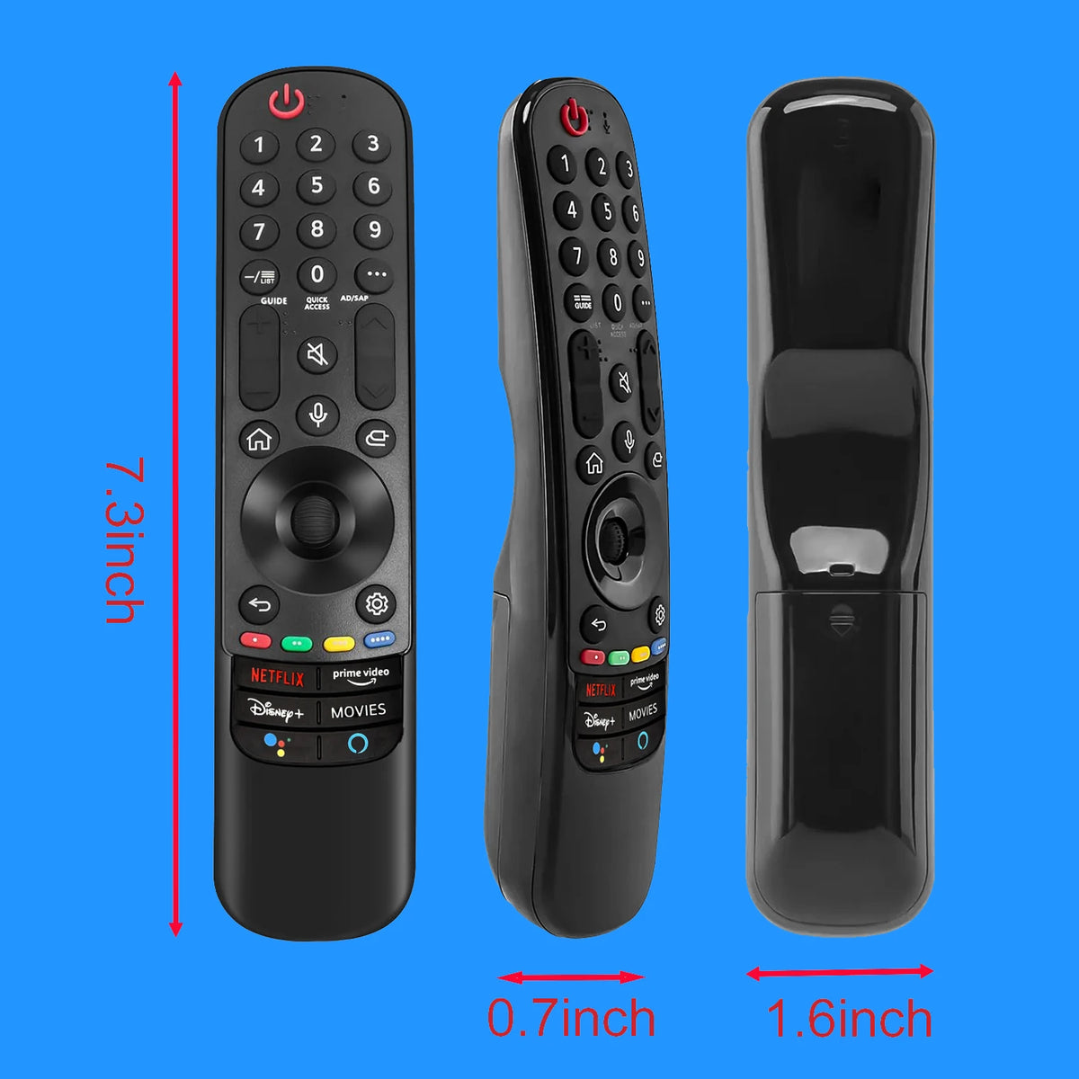 Universal MR21GA Magic Remote Control Replacement for LG Sma